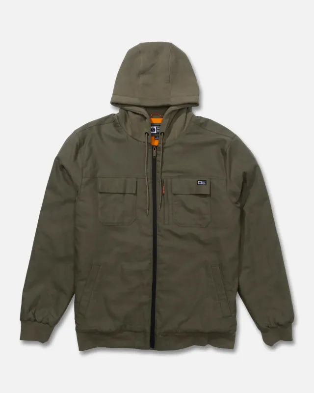 Salty Crew Fathom Jacket - Olive sold by Sun Diego Boardshops