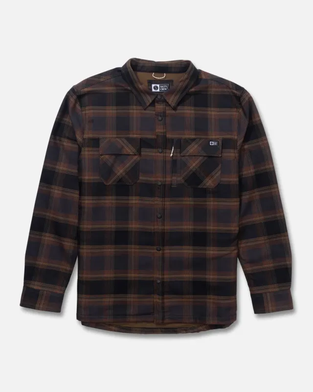 Salty Crew Fathom Tech Shacket - Phantom sold by Sun Diego Boardshops