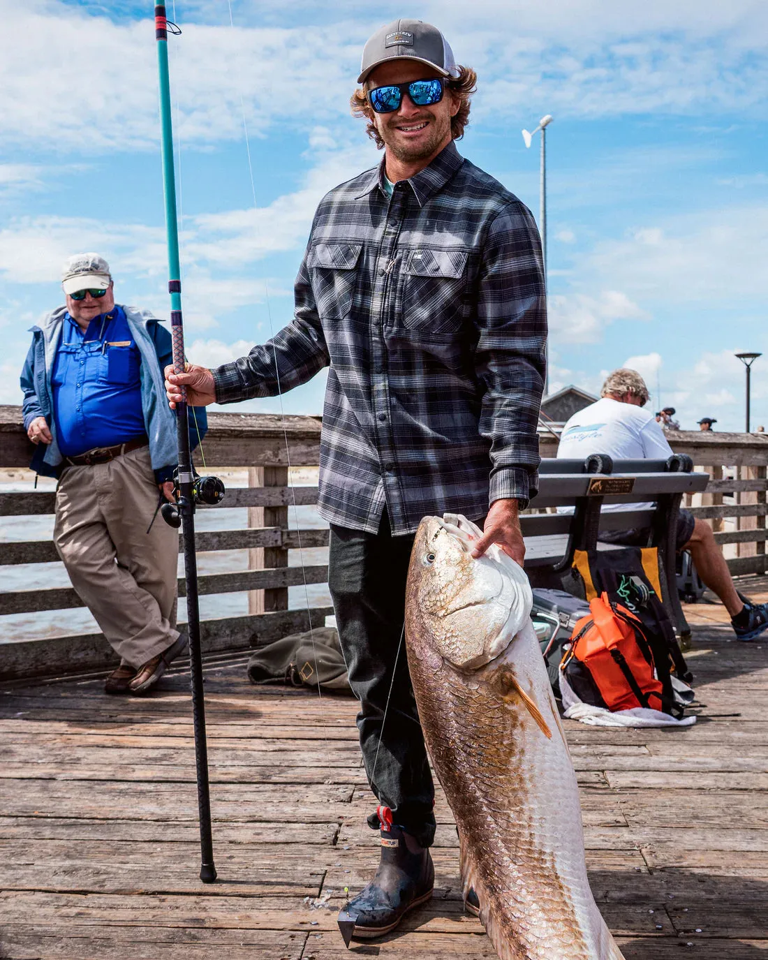 Salty Crew Fathom Tech Flannel - Pirate Black sold by Sun Diego Boardshops product image thumbnail 5