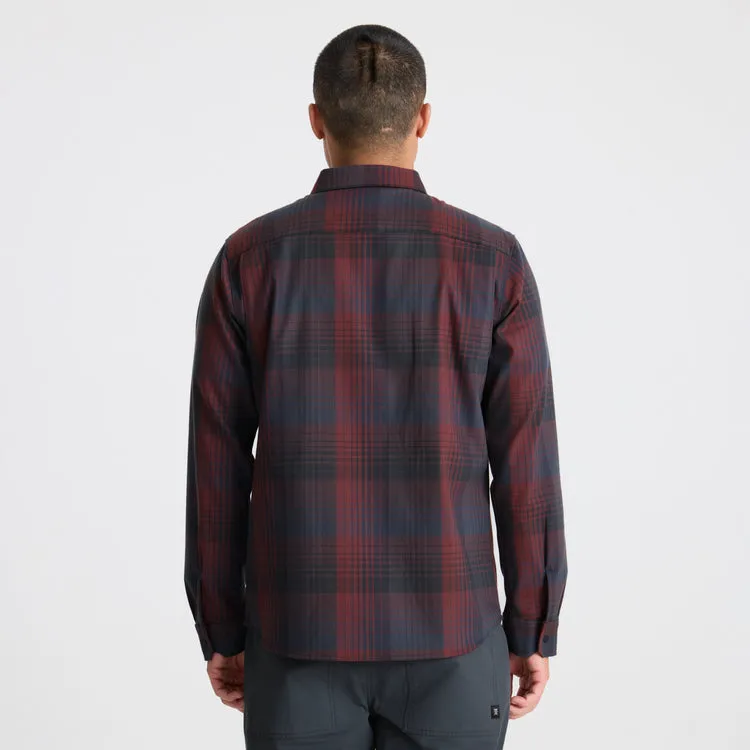 Roark Diablo Long Sleeve Flannel - Sangria sold by Sun Diego Boardshops product image thumbnail 3