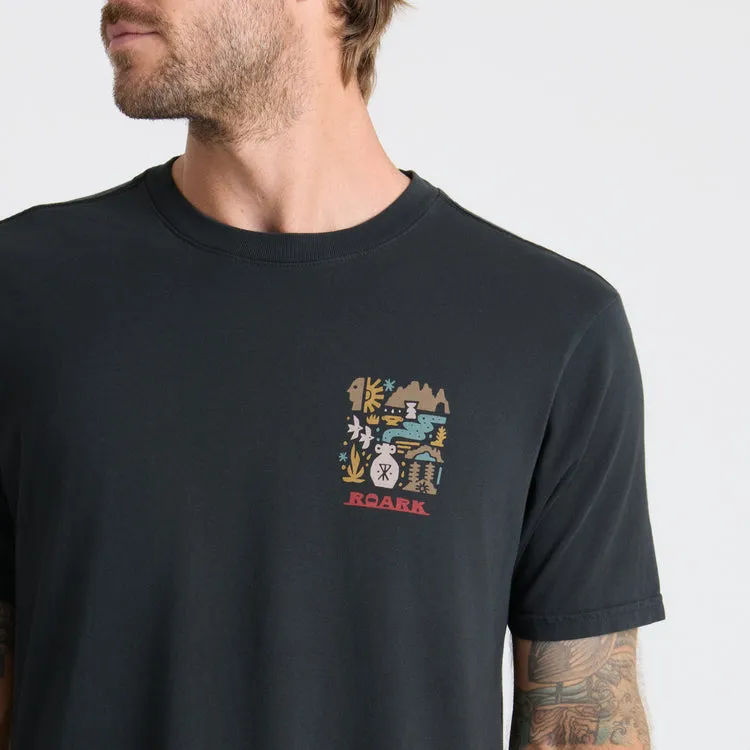 Roark Enjoy Premium Tee - Black sold by Sun Diego Boardshops product image thumbnail 3