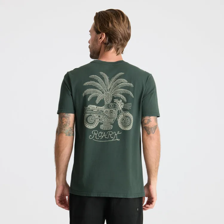 Roark Moto Premium Tee - Dark Forest sold by Sun Diego Boardshops product image thumbnail 3