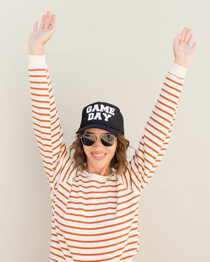 Friday Feeling Game Day Trucker Hat - Black sold by Sun Diego Boardshops product image thumbnail 2