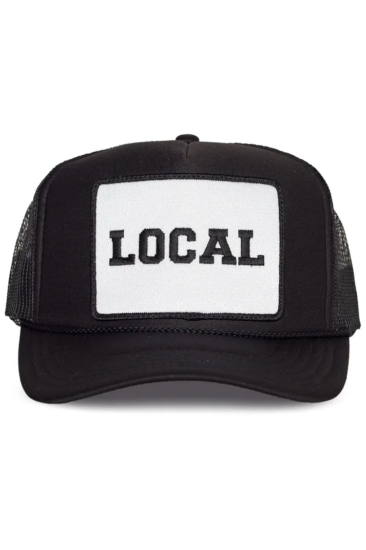 Friday Feeling Local Trucker Hat - Black sold by Sun Diego Boardshops