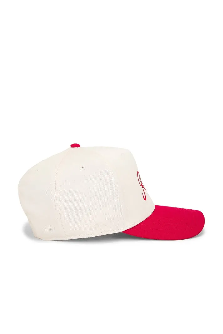 Friday Feeling Raisin Hell Snapback Trucker Hat - Neutral Red Canvas sold by Sun Diego Boardshops product image thumbnail 3