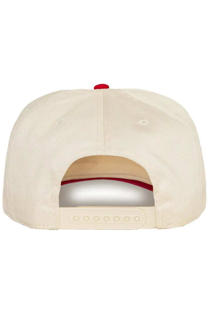 Friday Feeling Raisin Hell Snapback Trucker Hat - Neutral Red Canvas sold by Sun Diego Boardshops product image thumbnail 4