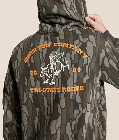 Brixton Danforth Camo Hooded Sweatshirt - Bark Camo sold by Sun Diego Boardshops product image thumbnail 2
