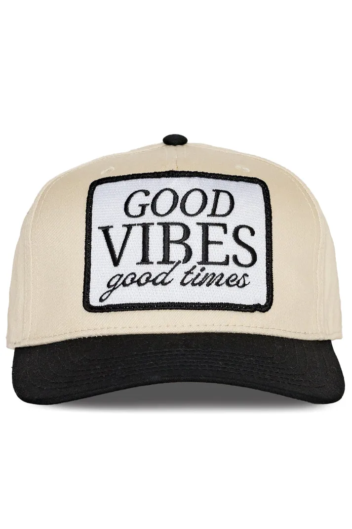 Friday Feeling Good Vibes Good Times Trucker Hat - Grey sold by Sun Diego Boardshops