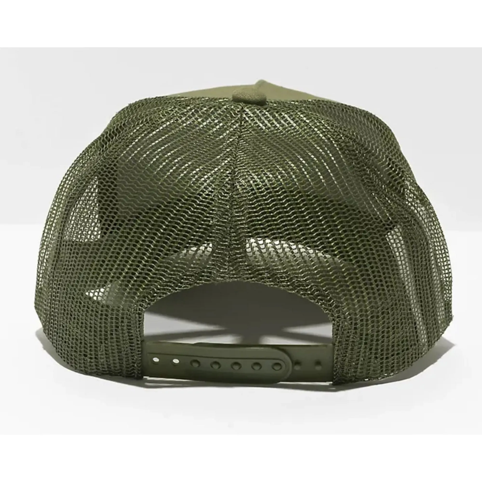Brixton Alpha Block Netplus Mp Embroidered Patch Hat - Ivy Green/Sand sold by Sun Diego Boardshops product image thumbnail 2