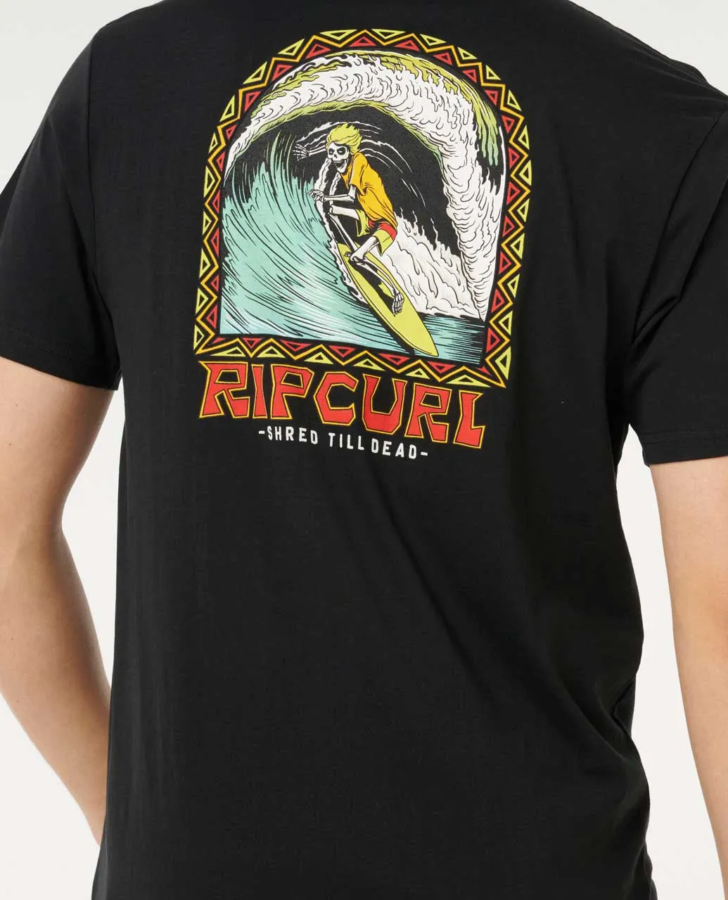 Rip Curl Shredding Tee - Black sold by Sun Diego Boardshops product image thumbnail 3