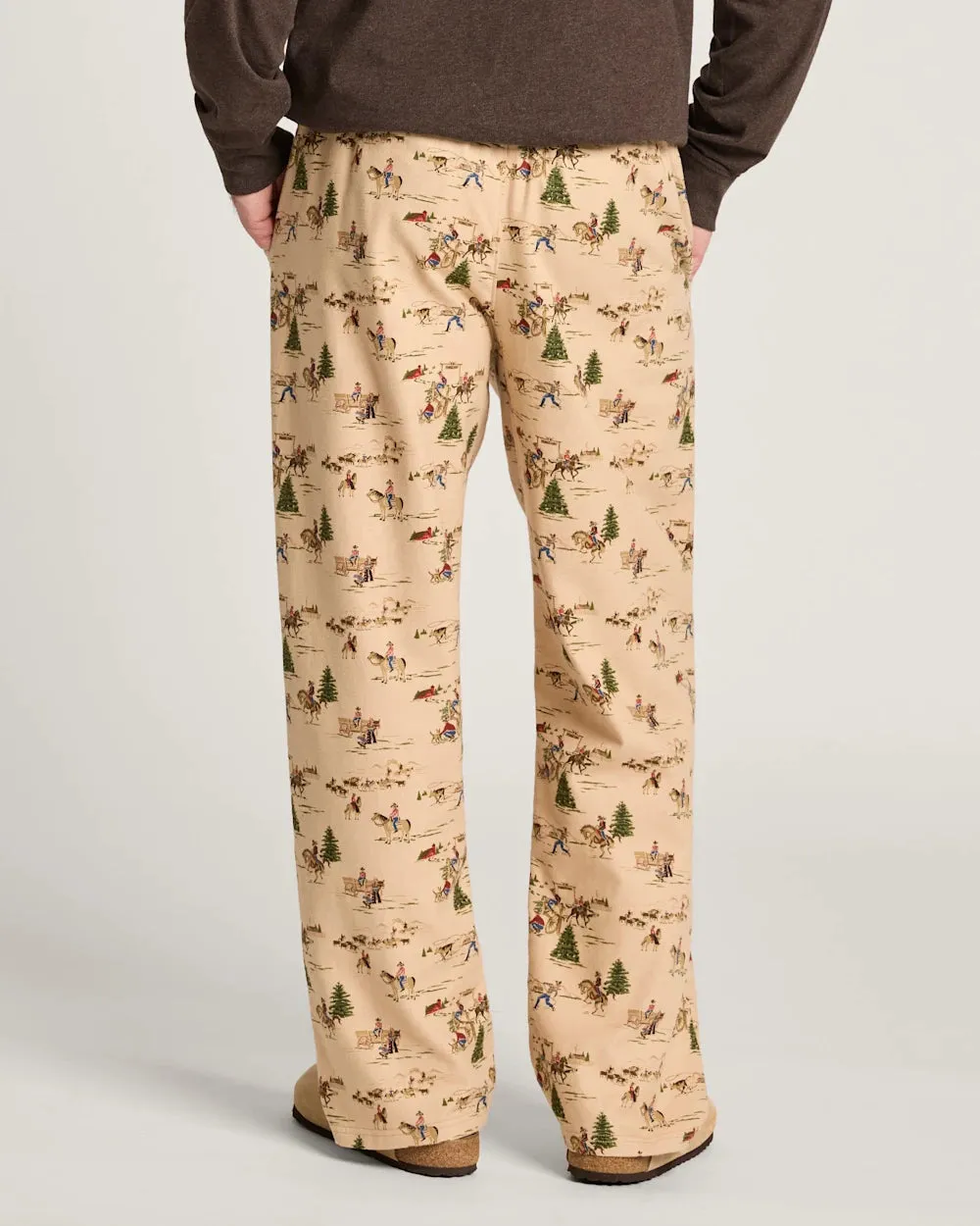 Pendleton Flannel Pajama Pants - Pendleton Ranch Tan sold by Sun Diego Boardshops product image thumbnail 2