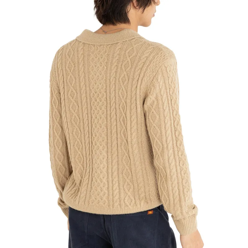 Rhythm Mohair Fisherman Knit - Incense sold by Sun Diego Boardshops product image thumbnail 3