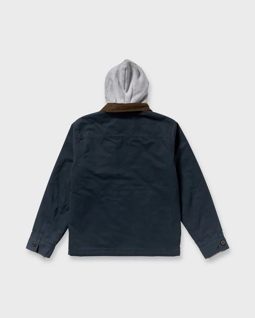 Billabong Barlow Hooded Jacket - Navy sold by Sun Diego Boardshops product image thumbnail 4
