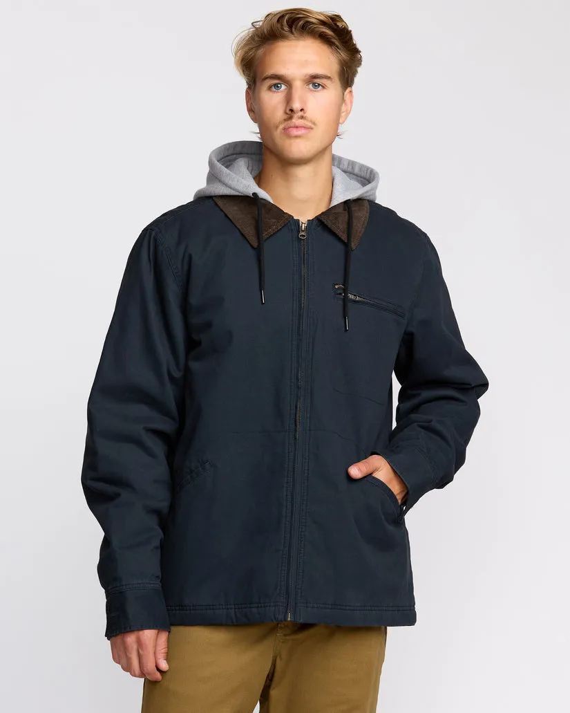 Billabong Barlow Hooded Jacket - Navy sold by Sun Diego Boardshops