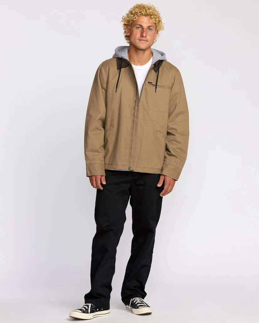 Billabong Barlow Hooded Jacket - Clay sold by Sun Diego Boardshops product image thumbnail 3