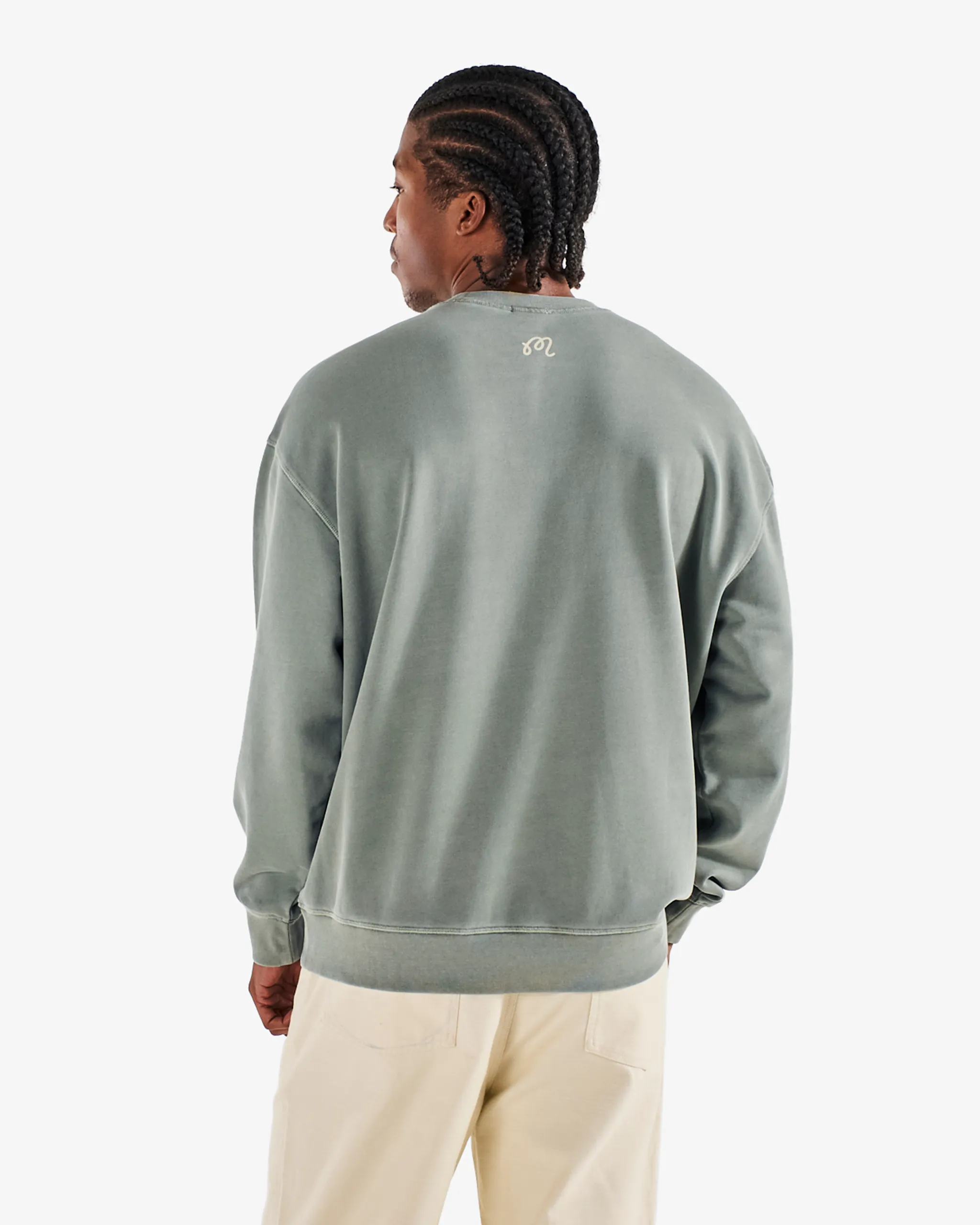 Malbon Grayson Sweatshirt - Olivine sold by Sun Diego Boardshops product image thumbnail 3