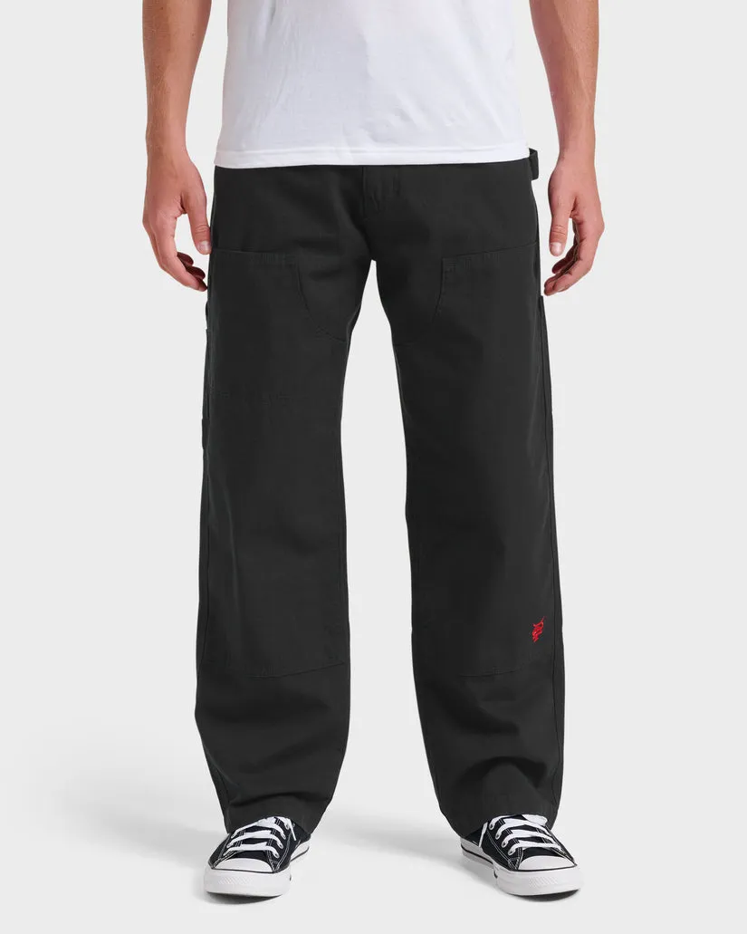 Quiksilver Mercury Carpenter Pants - Black sold by Sun Diego Boardshops