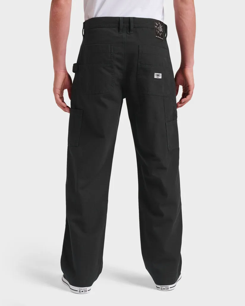 Quiksilver Mercury Carpenter Pants - Black sold by Sun Diego Boardshops product image thumbnail 2