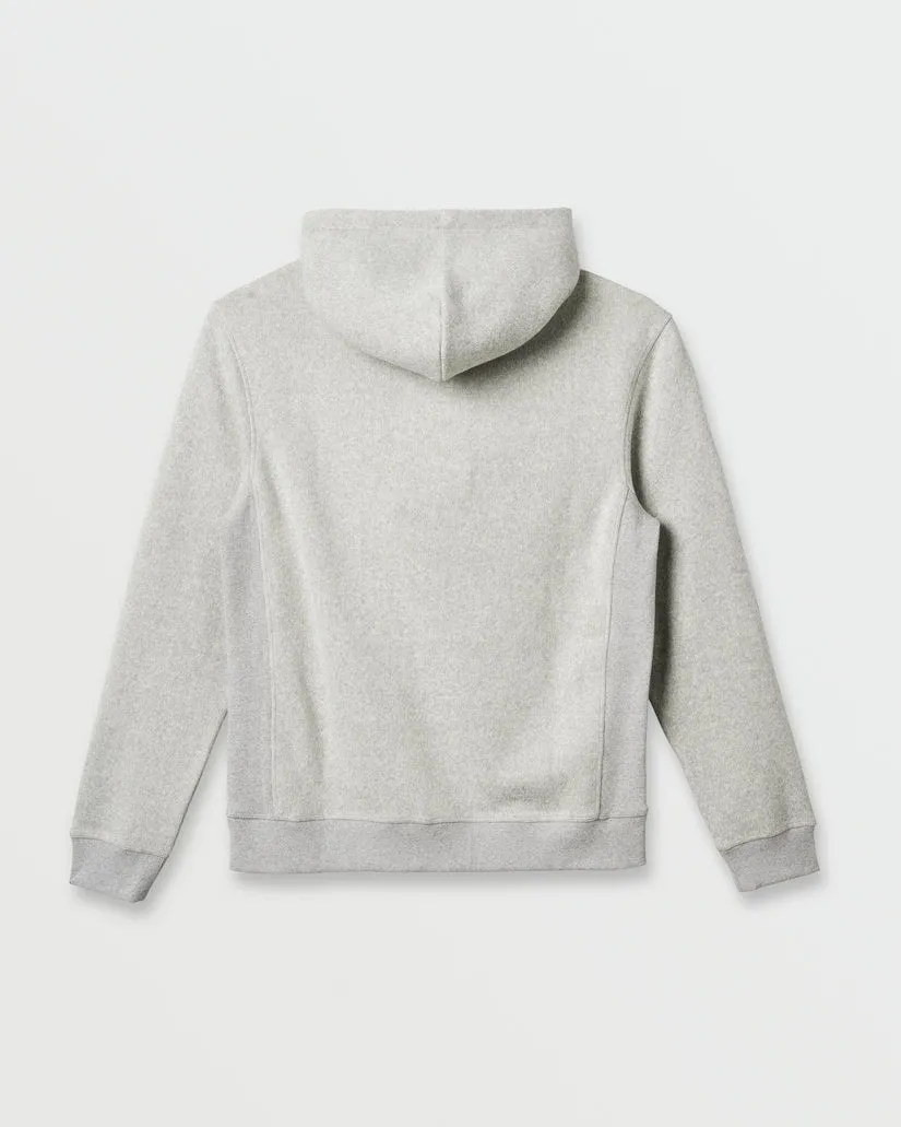 Quiksilver Keller Hoodie - Light Grey Heather sold by Sun Diego Boardshops product image thumbnail 2