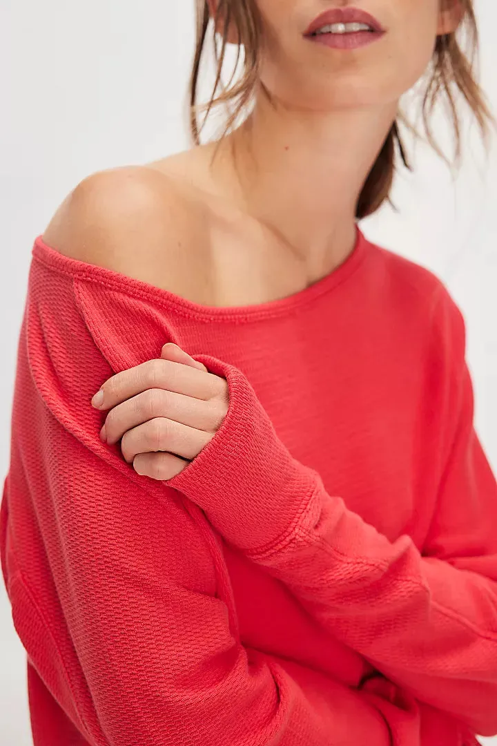 Free People We The Free Jess Long Sleeve - Salsa sold by Sun Diego Boardshops product image thumbnail 3