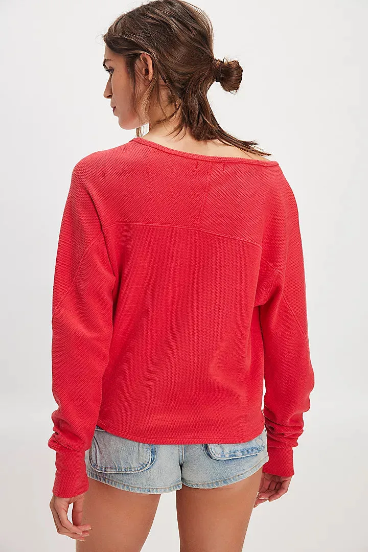 Free People We The Free Jess Long Sleeve - Salsa sold by Sun Diego Boardshops product image thumbnail 2