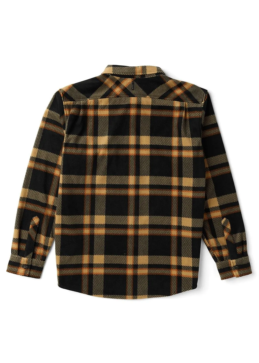Vissla Eco-Zy Long Sleeve Polar Flannel - Black sold by Sun Diego Boardshops product image thumbnail 2