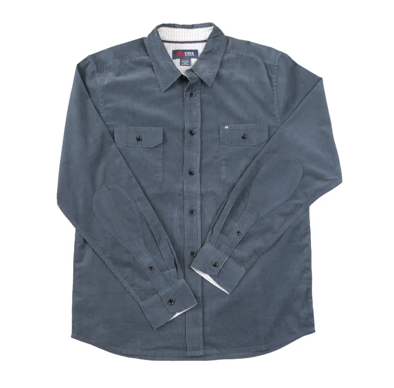 Cova Harbor Cruise Long Sleeve Woven Shirt - Slate sold by Sun Diego Boardshops