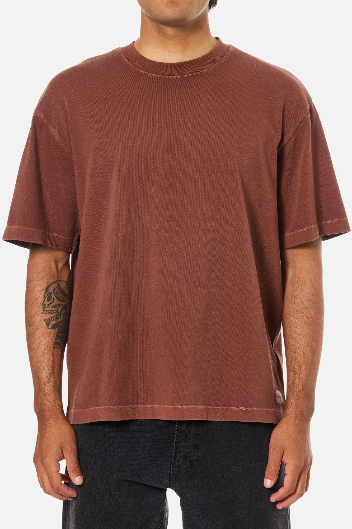 Katin Box Fit Heritage Tee - Mahogany sold by Sun Diego Boardshops product image thumbnail 3