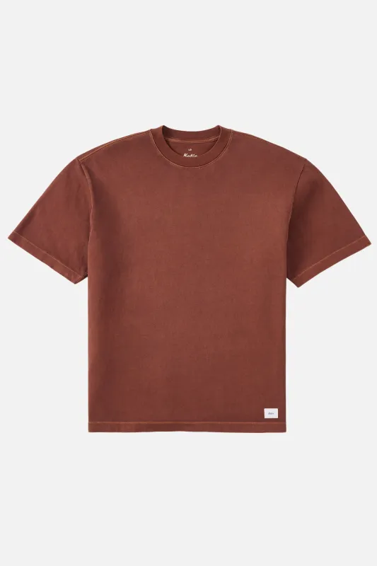 Katin Box Fit Heritage Tee - Mahogany sold by Sun Diego Boardshops