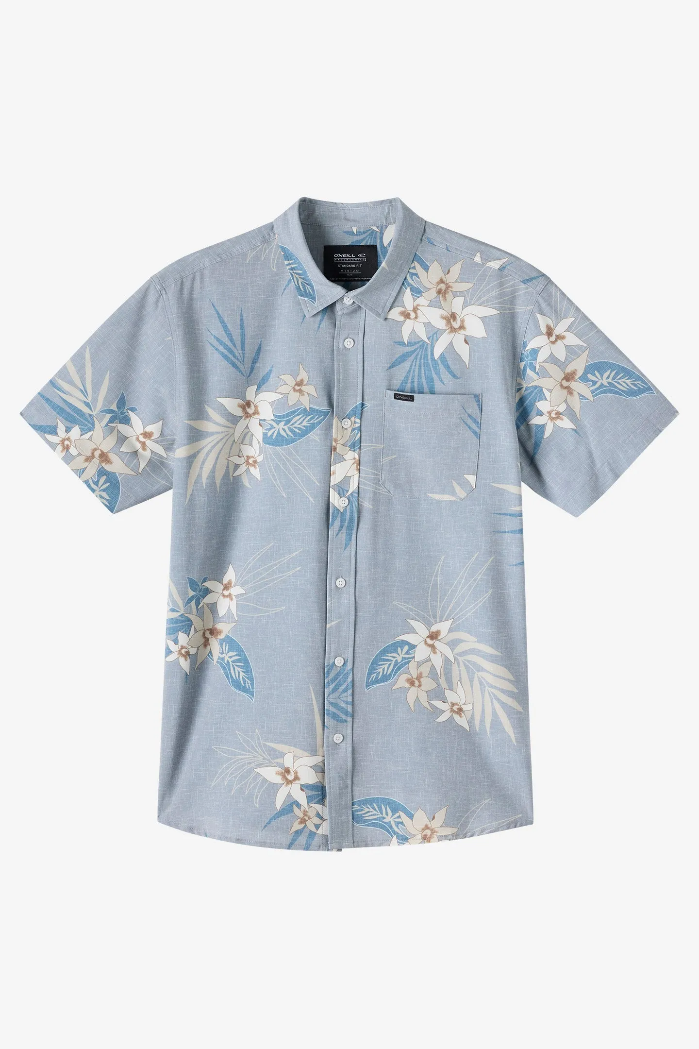 O`Neill Trvlr Upf Traverse Standard Fit Shirt - Light Grey sold by Sun Diego Boardshops