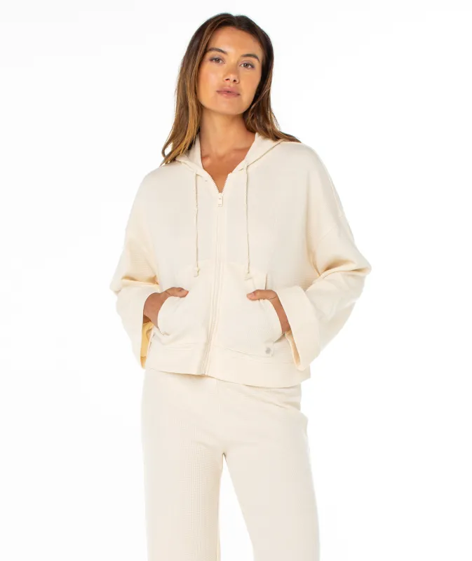 Roxy Salty Daydreams Sweater - Parchment Solid sold by Sun Diego Boardshops