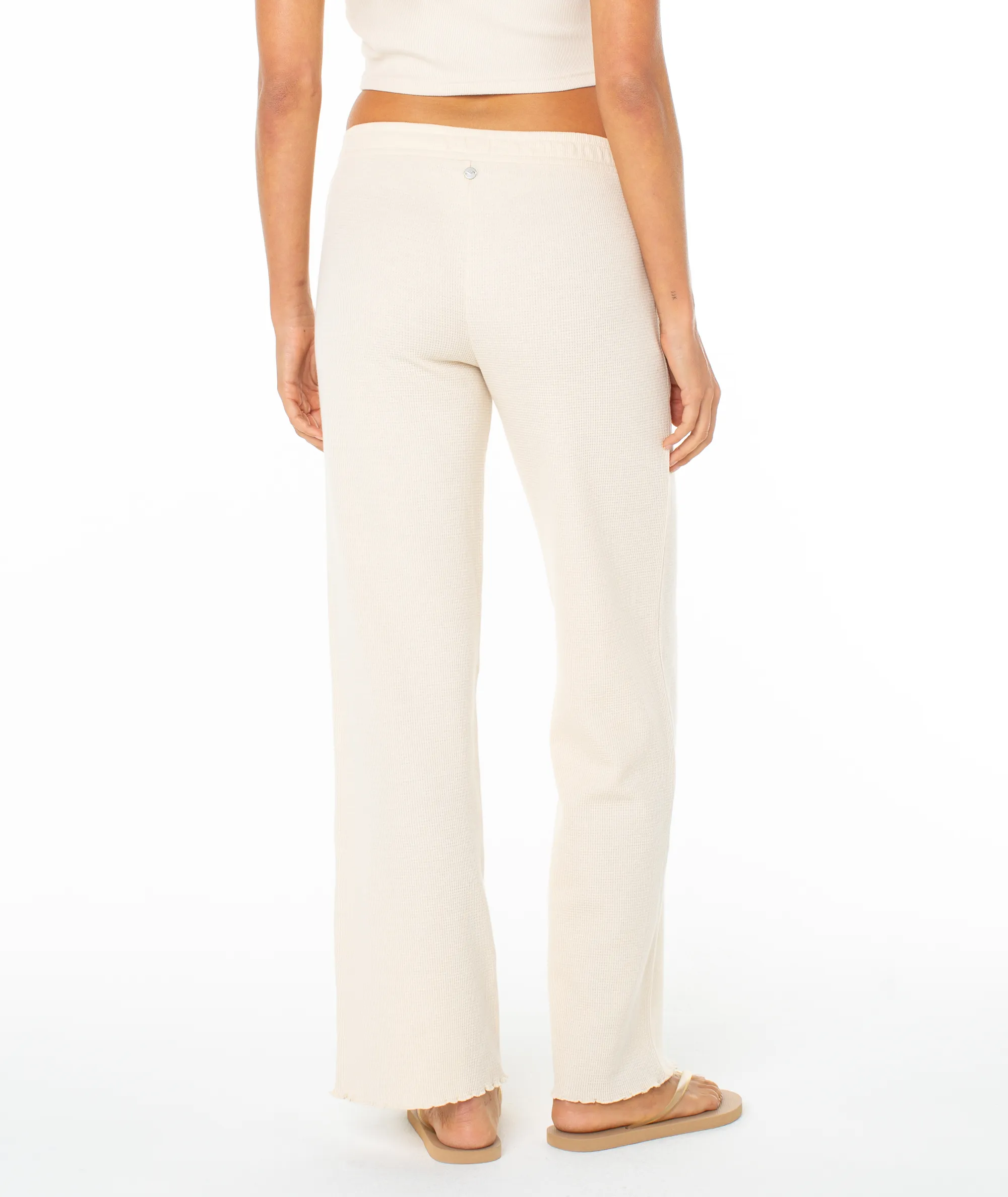 Roxy Cool Serenity Pant - Parchment Solid sold by Sun Diego Boardshops product image thumbnail 2