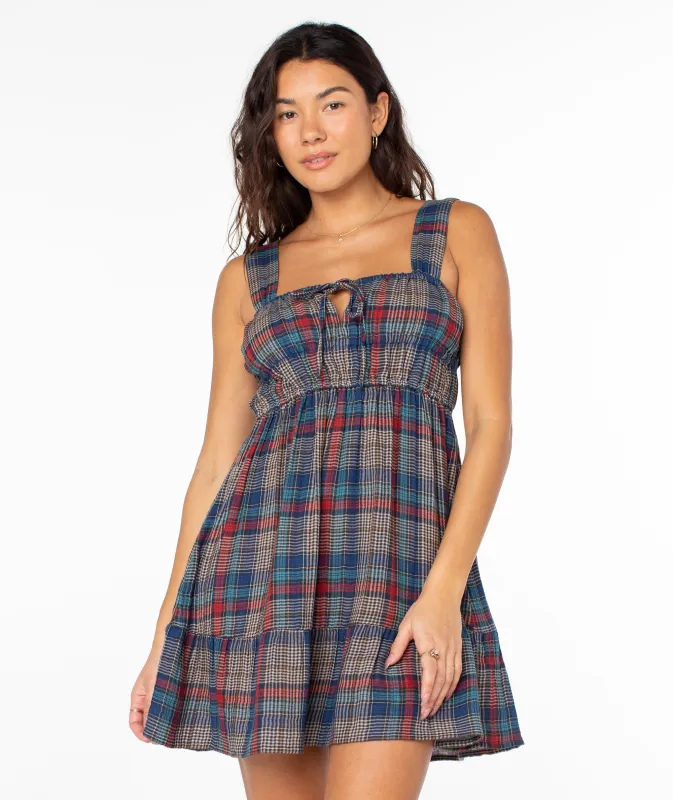 Roxy Paradise Breeze Dress - Captains Blue Bca sold by Sun Diego Boardshops