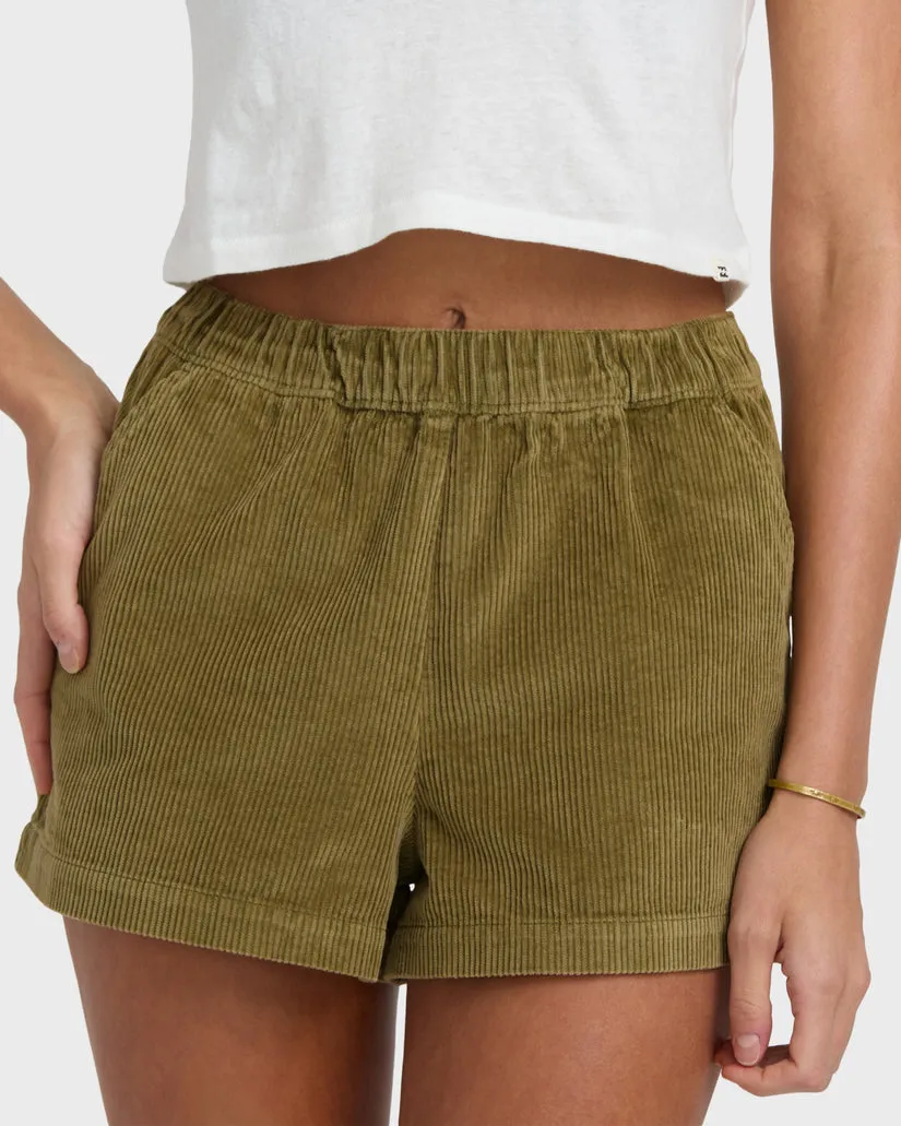 Billabong Sea Ya Cord Shorts - Military Olive sold by Sun Diego Boardshops product image thumbnail 3