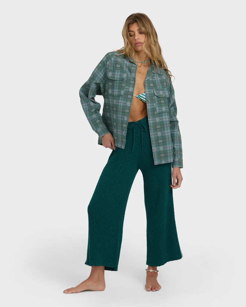 Billabong Coastal Breeze Long Sleeve Shirt - Mason Blue sold by Sun Diego Boardshops product image thumbnail 2