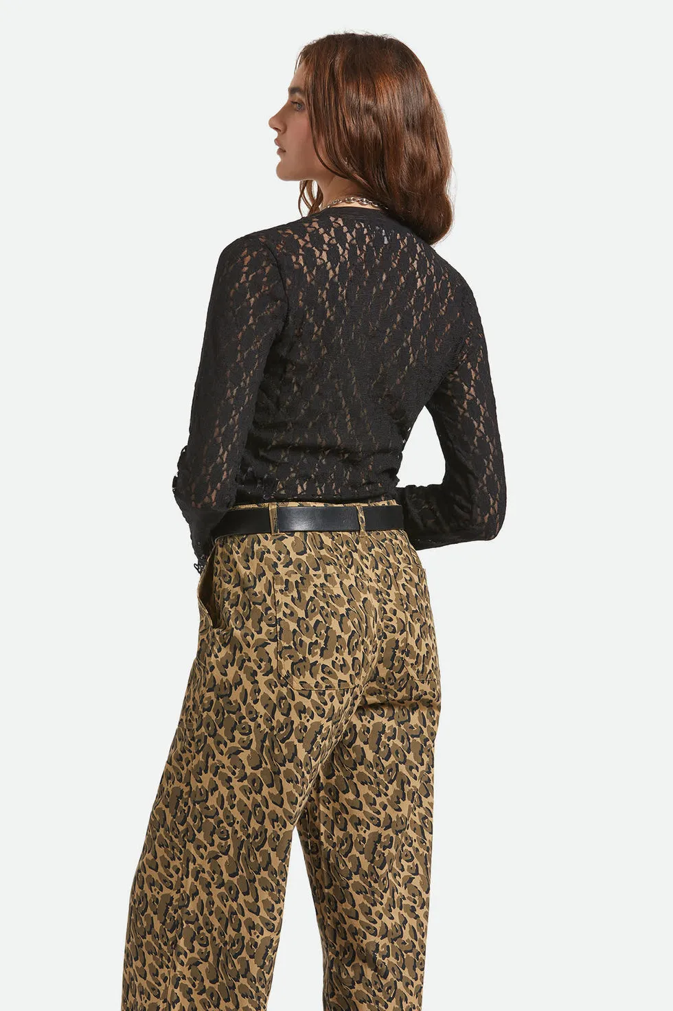 Brixton Dolly Slim Knit T-Shirt - Black sold by Sun Diego Boardshops product image thumbnail 4