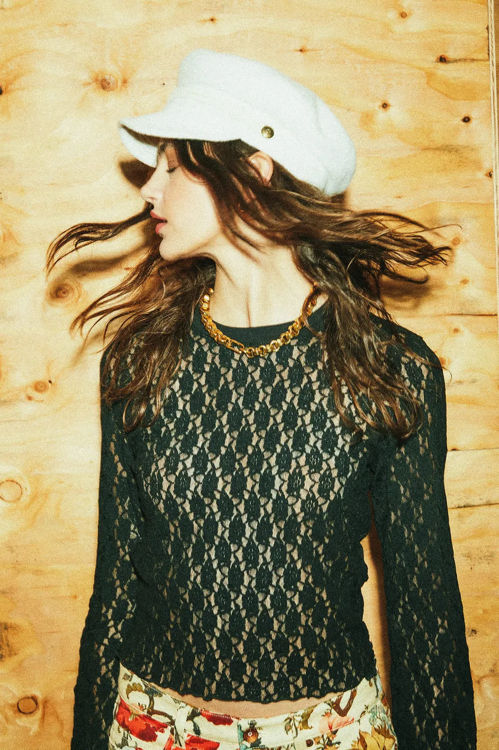 Brixton Dolly Slim Knit T-Shirt - Black sold by Sun Diego Boardshops product image thumbnail 5