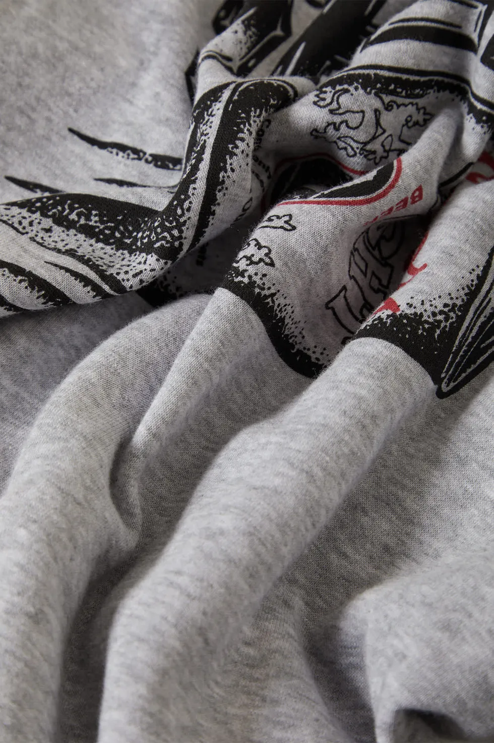 Brixton Coors Light Silver Speed Hoodie - Heather Grey sold by Sun Diego Boardshops product image thumbnail 4