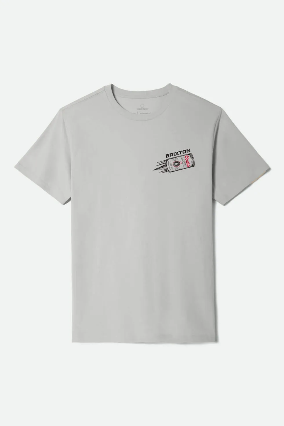 Brixton Coors Light Silver Speed Standard T-Shirt - Silver sold by Sun Diego Boardshops product image thumbnail 2