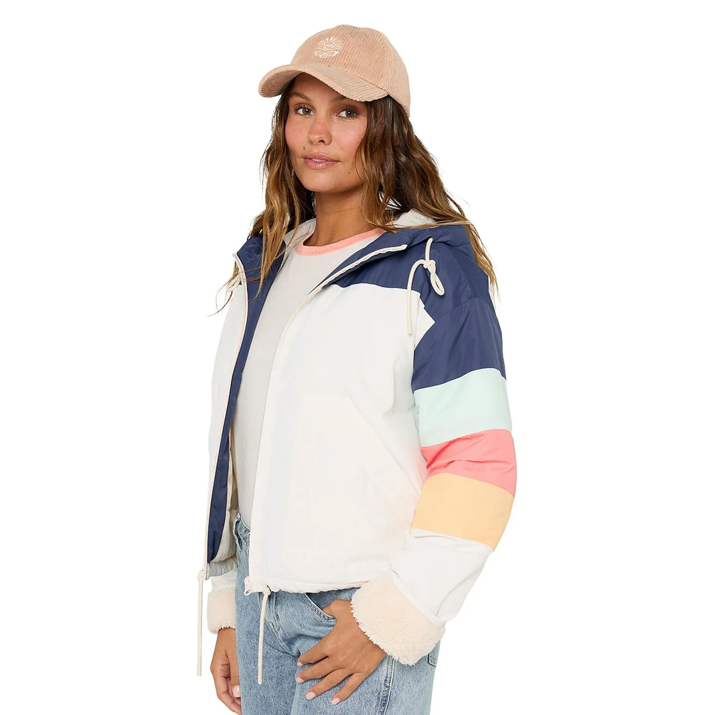 Rip Curl Keepsakes Bomber Jacket - Navy 0049 sold by Sun Diego Boardshops product image thumbnail 4