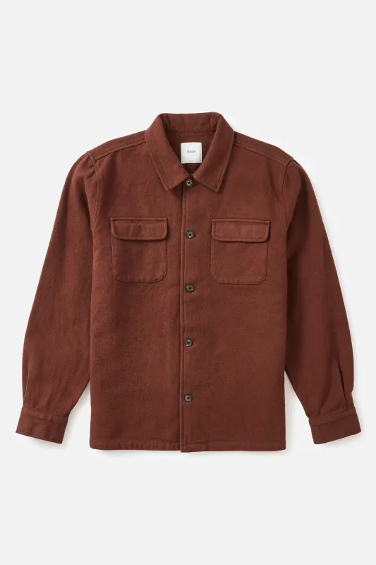 Katin Shiloh Flannel - Mahogany sold by Sun Diego Boardshops