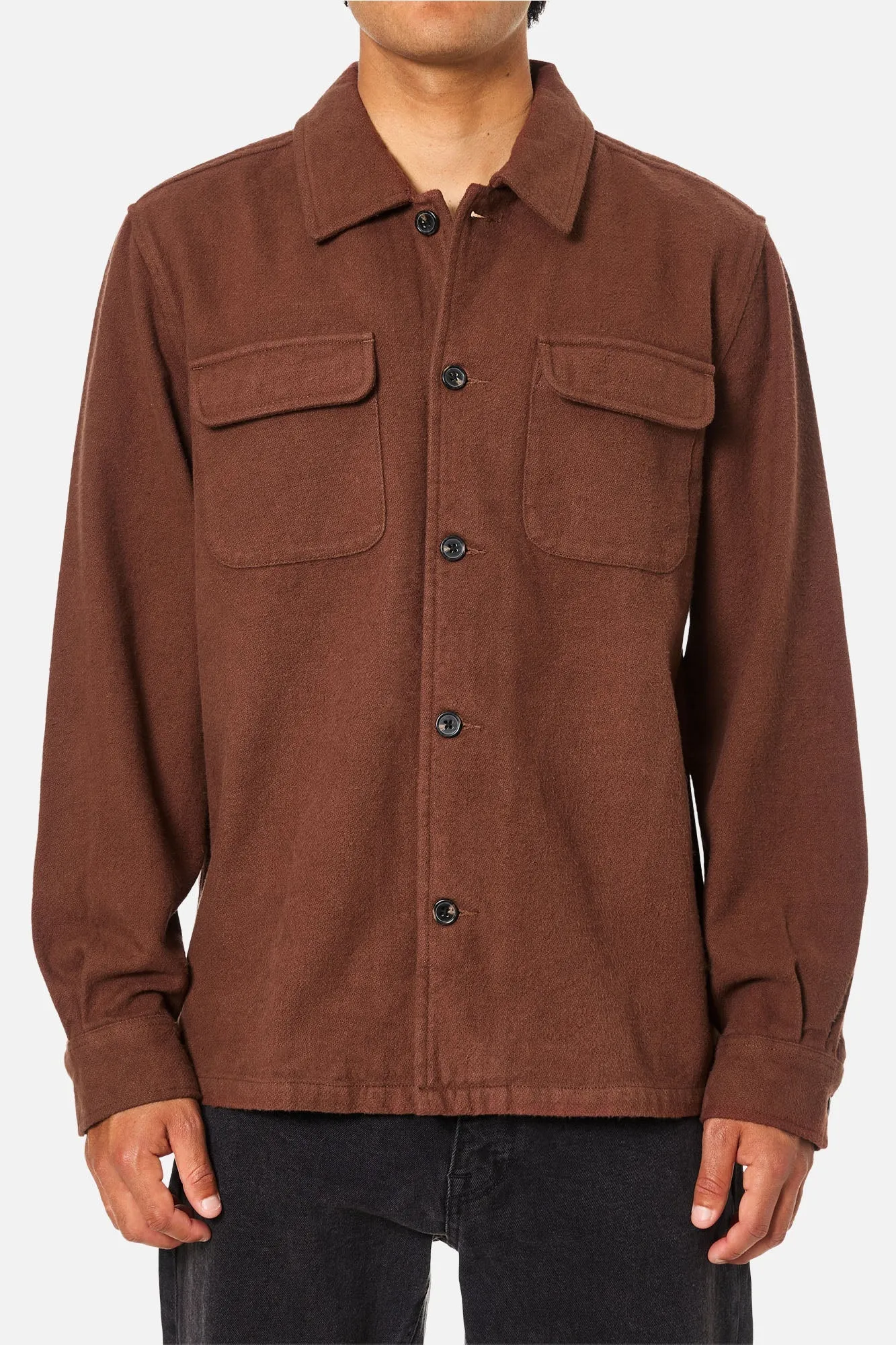 Katin Shiloh Flannel - Mahogany sold by Sun Diego Boardshops product image thumbnail 2