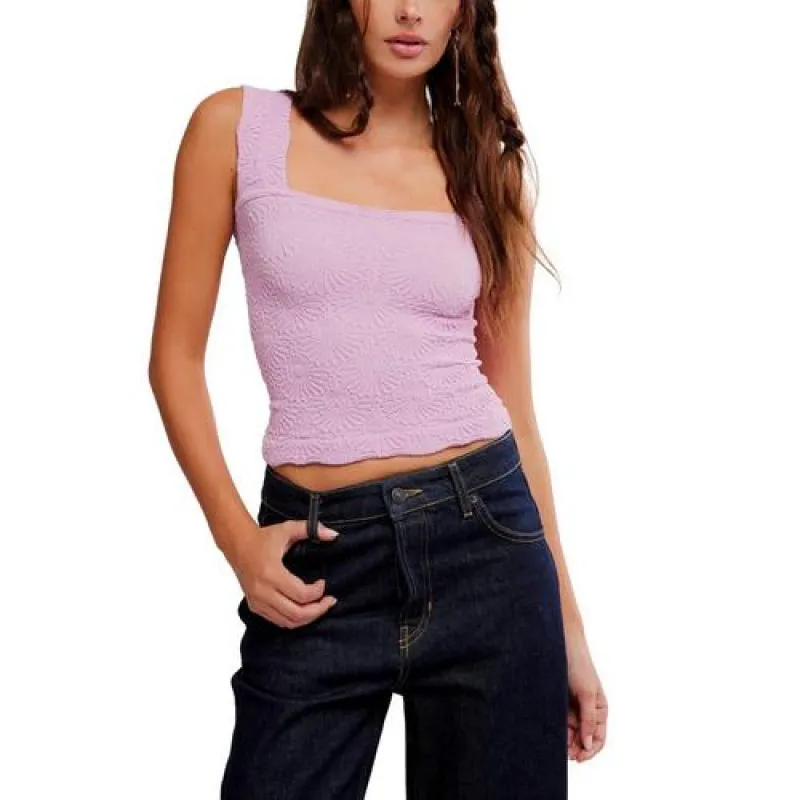 Free People Love Letter Cami - Pale Orchid sold by Sun Diego Boardshops