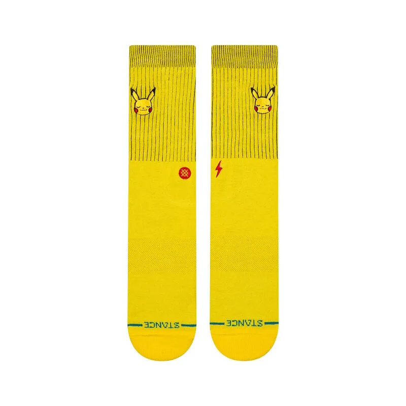 Stance Pikachu Crew Socks - Yellow sold by Sun Diego Boardshops product image thumbnail 2