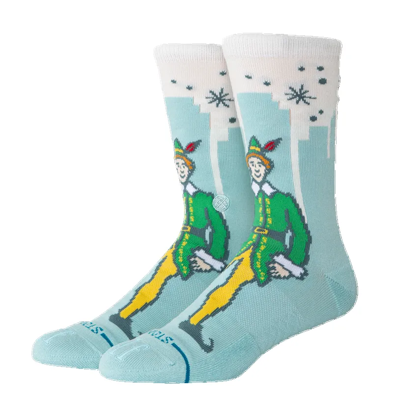 Stance Elf X Stance Crew Socks - Ice Blue sold by Sun Diego Boardshops