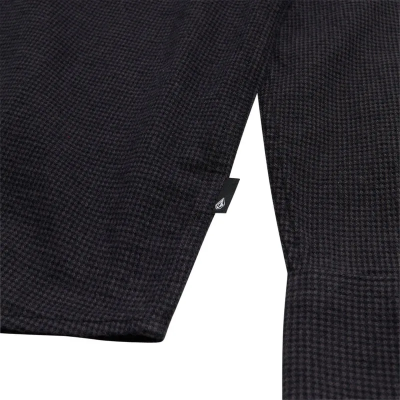 Volcom Date Knight Long Sleeve Shirt - Black Combo sold by Sun Diego Boardshops product image thumbnail 4