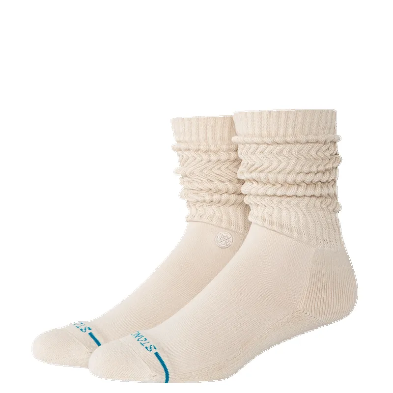 Stance Icon Slouch Crew Socks - Oat sold by Sun Diego Boardshops