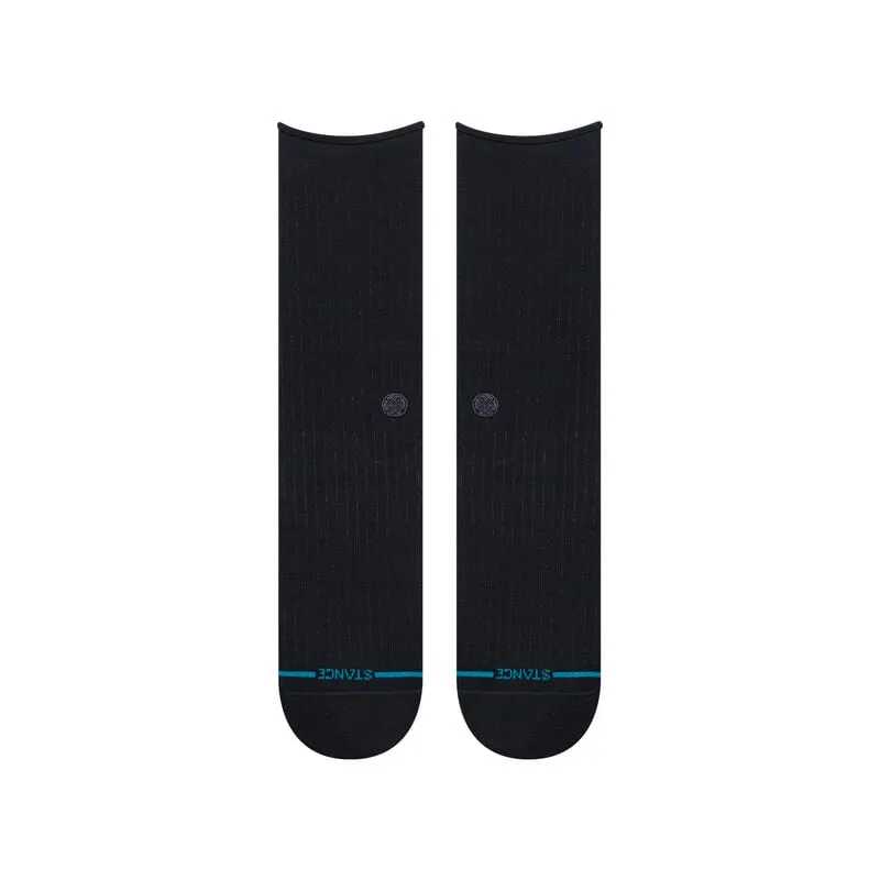 Stance Rolled Crew Light Cushion Socks - Black sold by Sun Diego Boardshops product image thumbnail 2