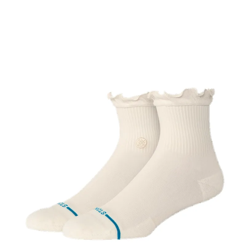 Stance Cotton Quarter Light Cushion Socks - Ivory sold by Sun Diego Boardshops