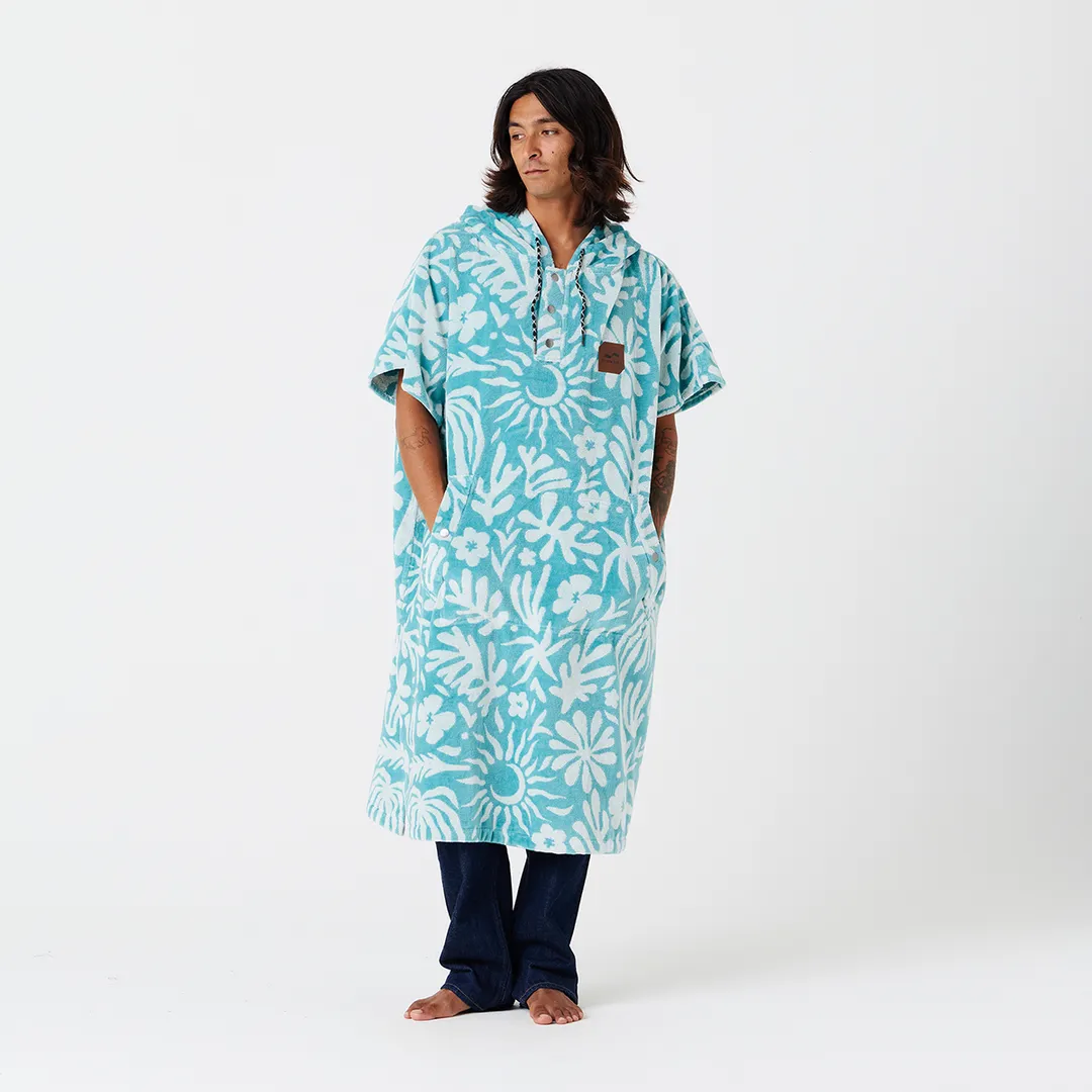 Slowtide Sunny Extra-Warm Poncho - Sky Blue sold by Sun Diego Boardshops